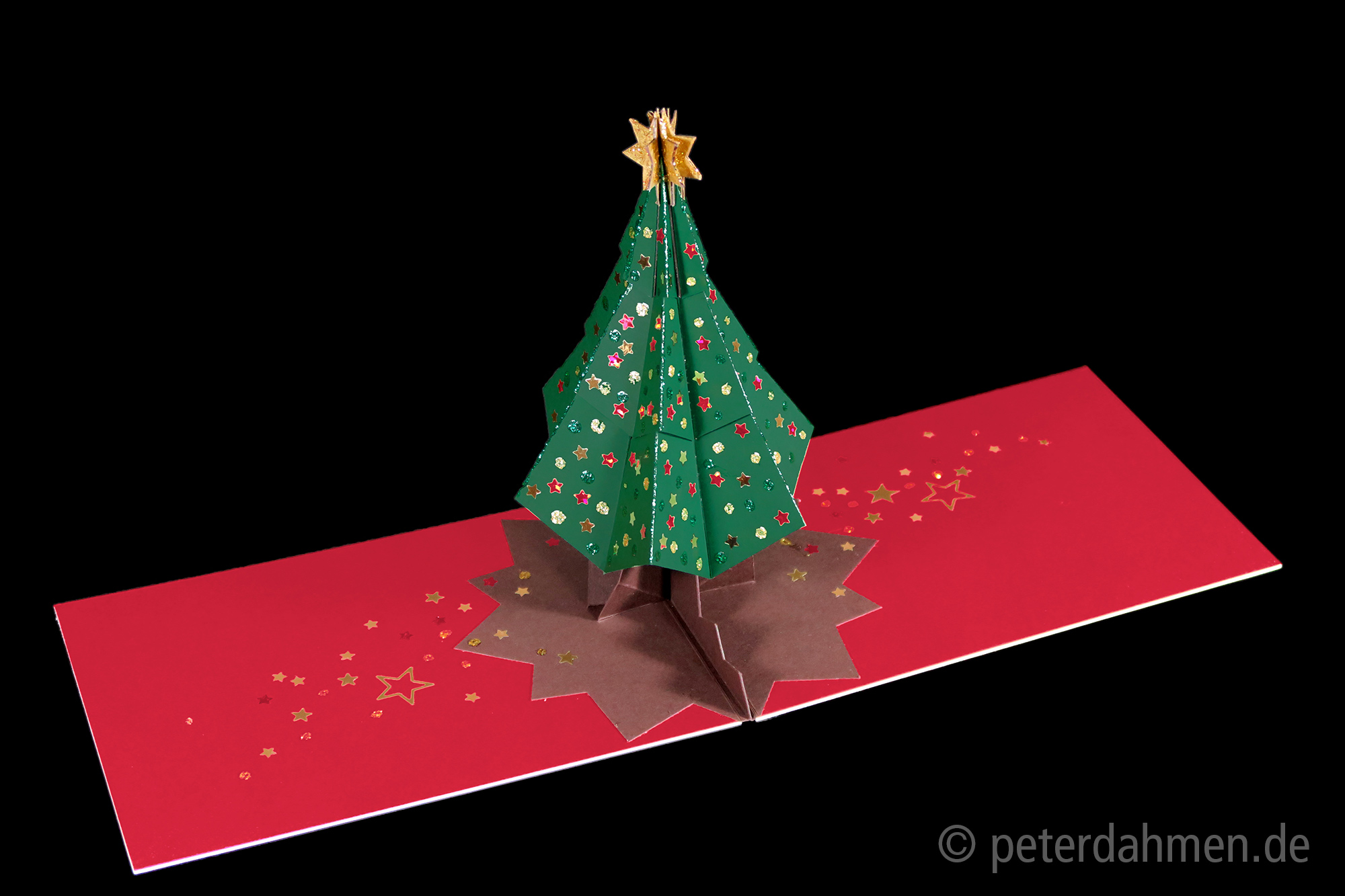 Christmas Tree – Peter Dahmen In Pop Up Tree Card Template